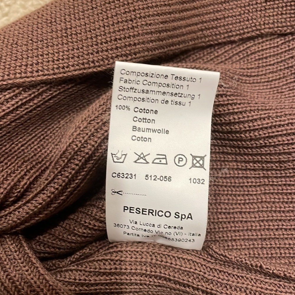 Perserico short sleeve belted cardigan - Picture 6 of 6